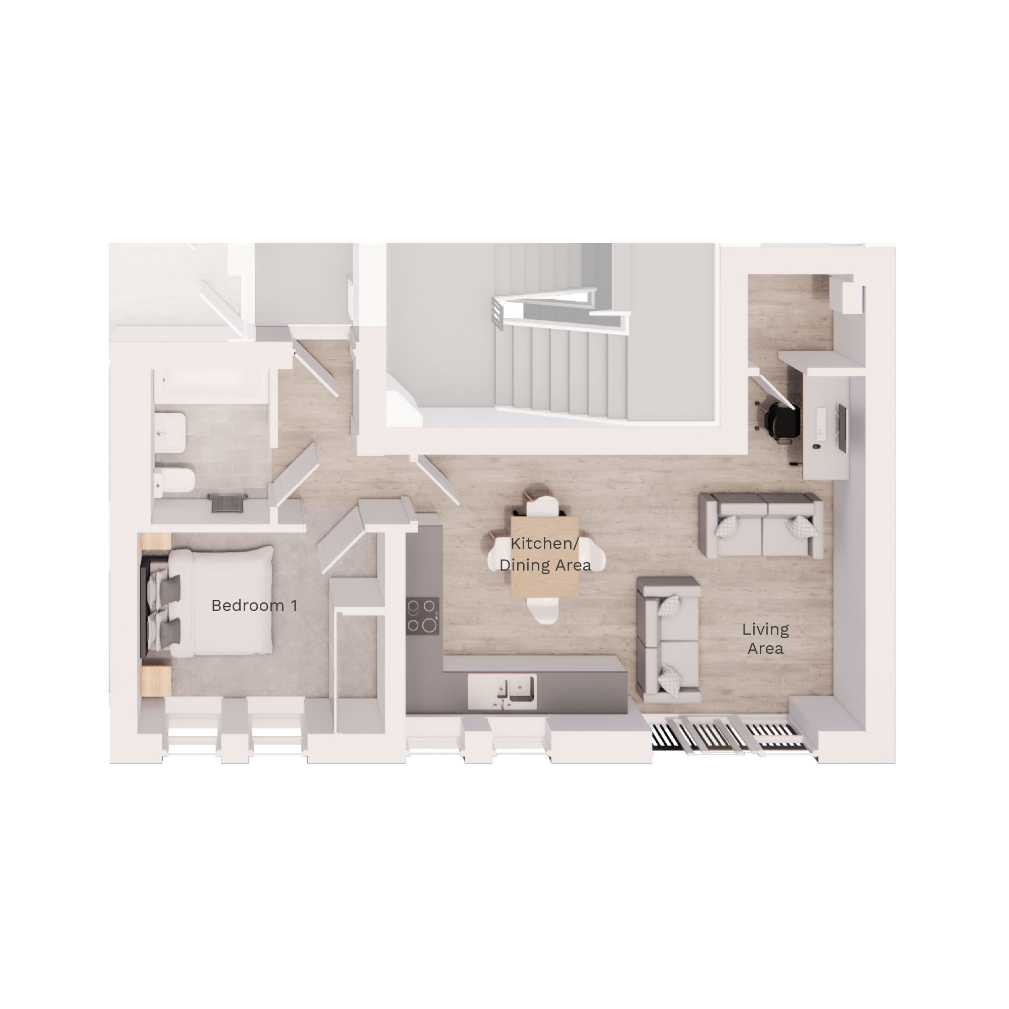 blockc2 plot 142 1-bed apartment